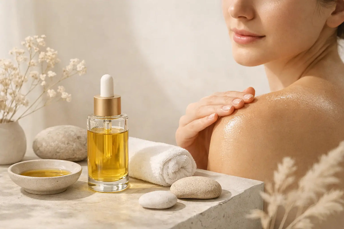 A Dry Touch Body Oil Review for Sensitive Skin