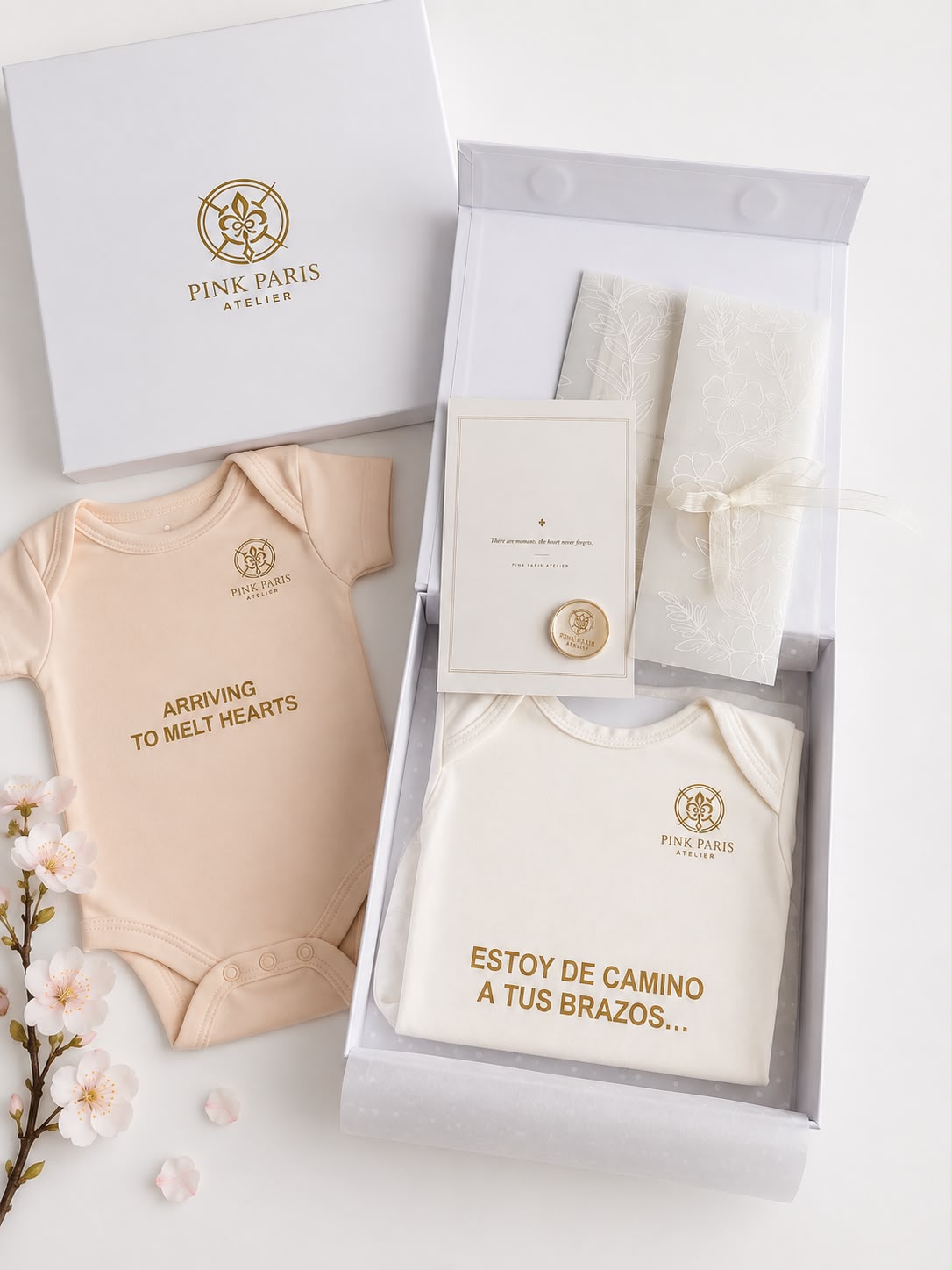 Gift Box pregnancy announcement 