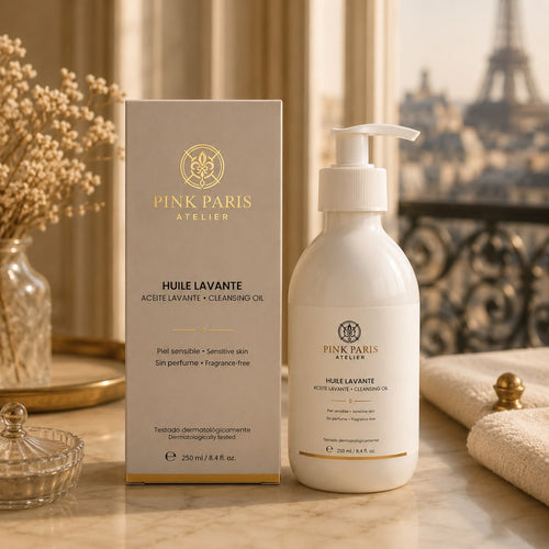 Huile Lavante sin perfume para piel sensible de Pink Paris Atelier, 250 ml