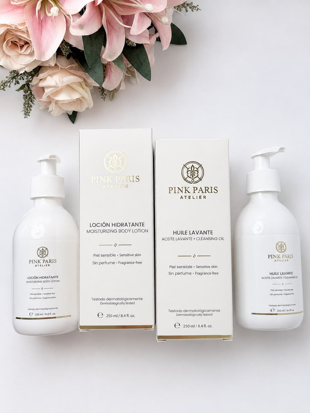 Atelier Sensitive Skin Ritual — Huile Lavante + Moisturizing Body Lotion
