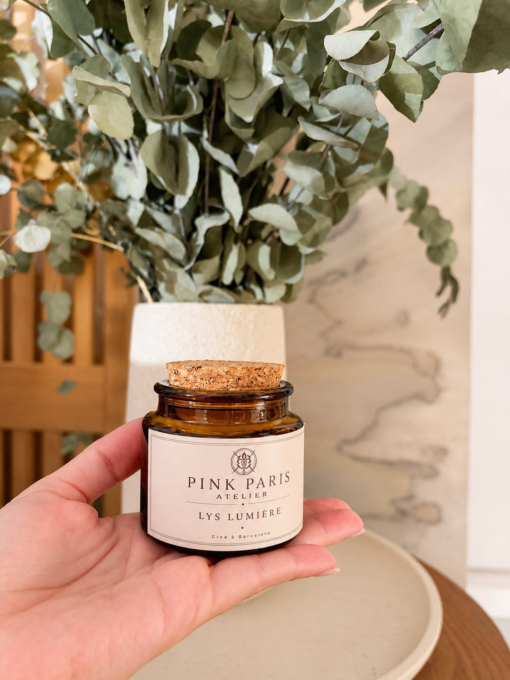 Lys Lumière · Fragrance-Free Soy Candle