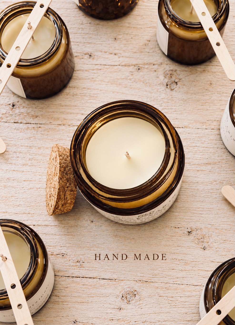 Lys Lumière · Fragrance-Free Soy Candle