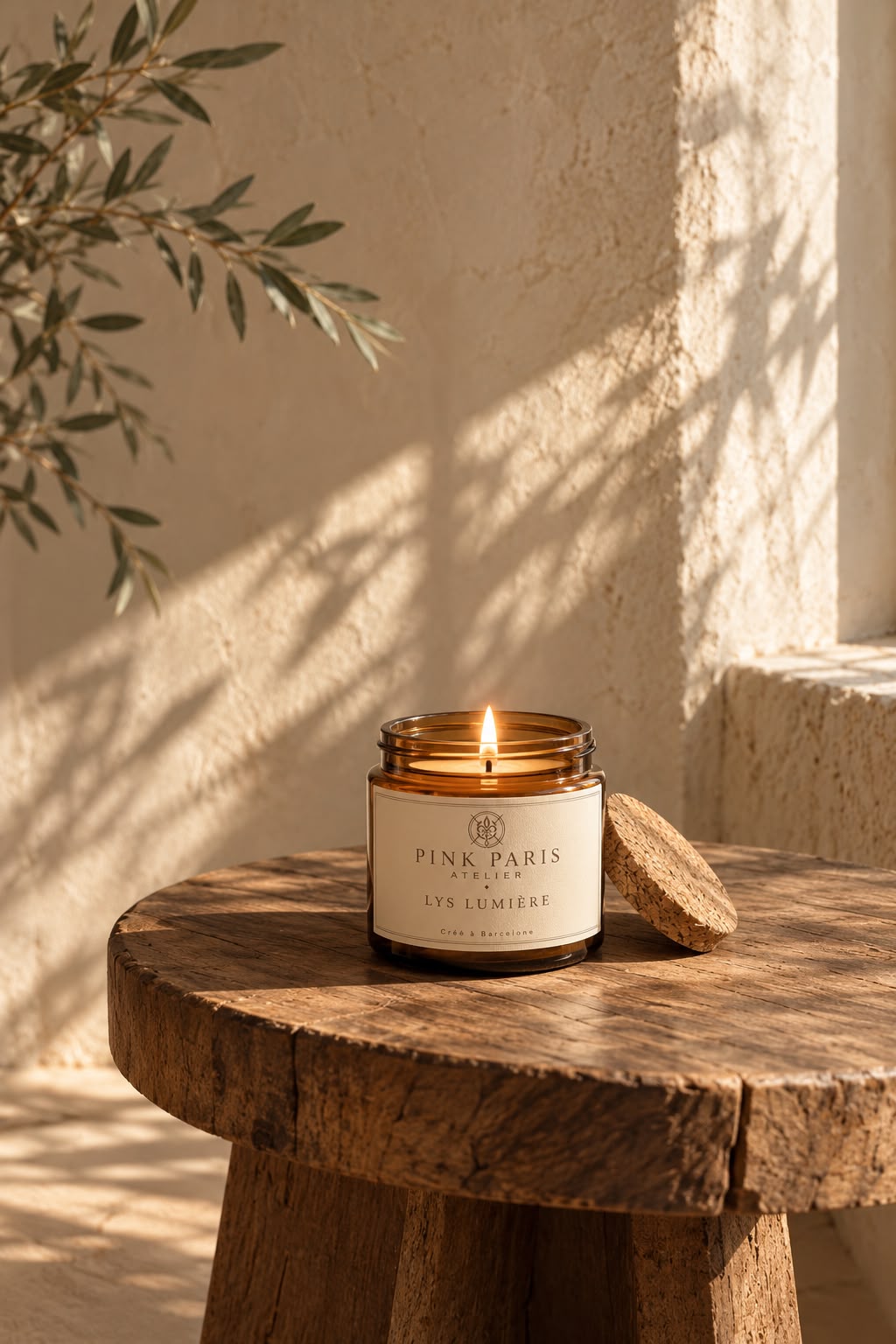 Lys Lumière · Fragrance-Free Soy Candle